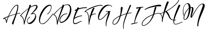 Aglonema Flower Font UPPERCASE