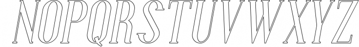 Aglow Serif - 4 Style 1 Font UPPERCASE