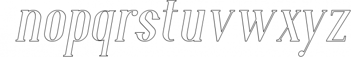 Aglow Serif - 4 Style 1 Font LOWERCASE