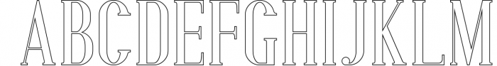 Aglow Serif - 4 Style 2 Font UPPERCASE