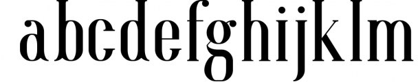 Aglow Serif - 4 Style 3 Font LOWERCASE
