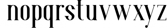 Aglow Serif - 4 Style 3 Font LOWERCASE