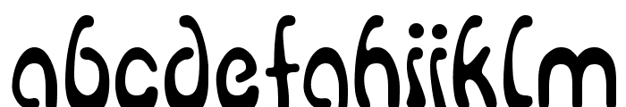 Agafont Font LOWERCASE