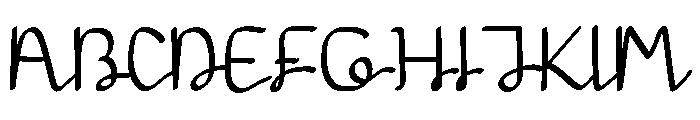 Agamama Font UPPERCASE