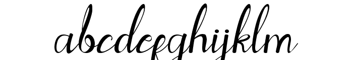 Agatha - Personal Use Font LOWERCASE