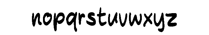 Agatha Sansa Font LOWERCASE
