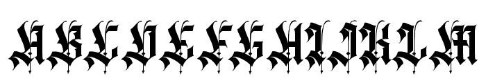 Agathiqy Regular Font UPPERCASE