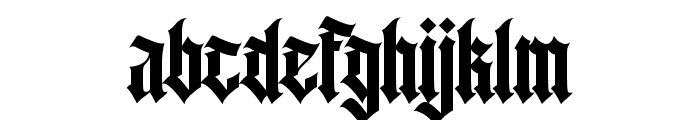 Agathiqy Regular Font LOWERCASE