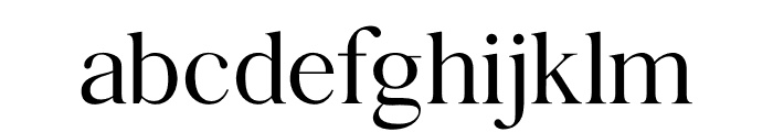 Agatho Light Font LOWERCASE