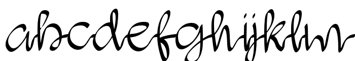 Agathsya-Regular Font LOWERCASE