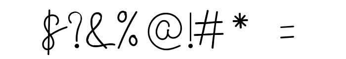 AgattaScript-Regular Font OTHER CHARS