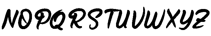 Agentpersonal Font UPPERCASE