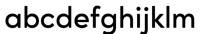 AgeoPersonalUse-SemiBold Font LOWERCASE