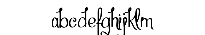 Aghmeeta Demo Font LOWERCASE