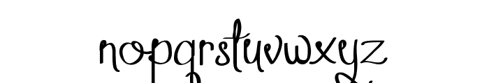 Aghmeeta Demo Font LOWERCASE