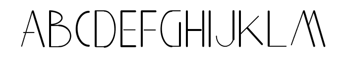 Aghnestademo Sans Font LOWERCASE