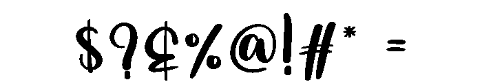 Agile Font OTHER CHARS
