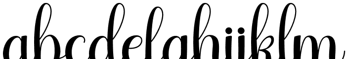 Agilia Font LOWERCASE