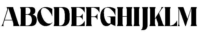 Aglafe Font UPPERCASE