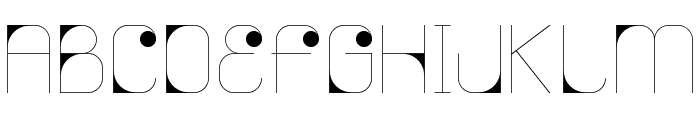 Agnes serif Font UPPERCASE