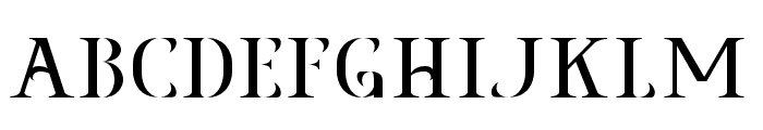 AgrasiaFree-Regular Font UPPERCASE