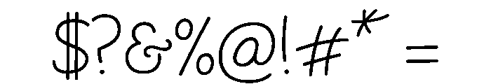 Agrave Pro Thin Font OTHER CHARS