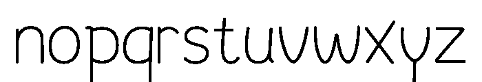 Agrave Pro Thin Font LOWERCASE