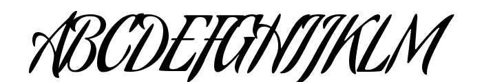 Aguafina Script Regular Font UPPERCASE
