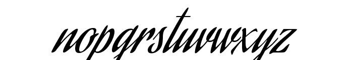 Aguafina Script Regular Font LOWERCASE