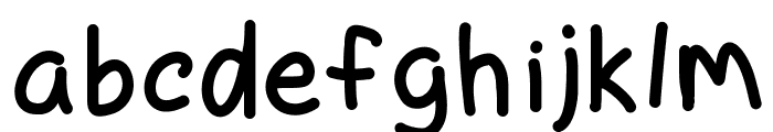Agym Font LOWERCASE