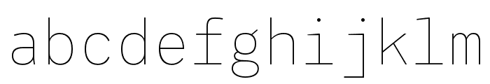 Agyx Mono Thin FONT