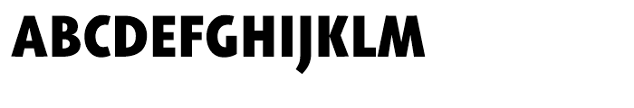 Agilita Condensed Black Font UPPERCASE