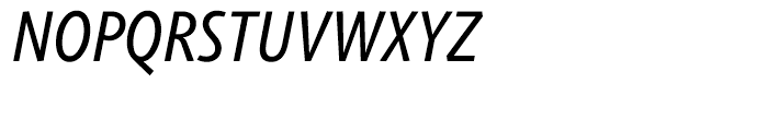 Agilita Condensed Italic Font UPPERCASE