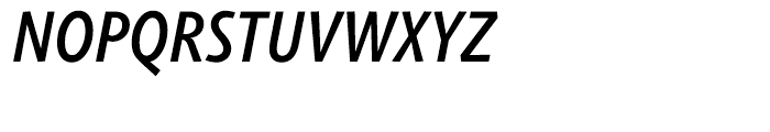 Agilita Condensed Medium Italic Font UPPERCASE