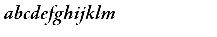 Agmena SemiBold Italic Font LOWERCASE