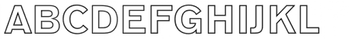 AG Old Face Pro Bold Outline Font UPPERCASE