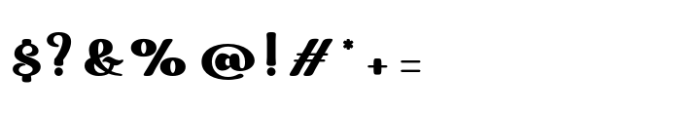 Agadir Font OTHER CHARS