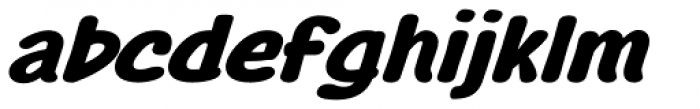 Agak� Bold Italic Font LOWERCASE