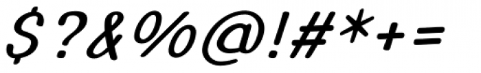 Agak Regular Italic Font OTHER CHARS