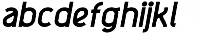 Agane Bold Italic Font LOWERCASE