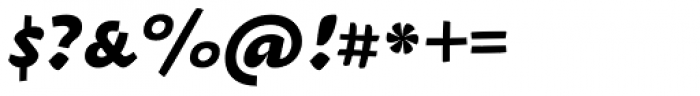 Agarsky Basic Black Italic Font OTHER CHARS
