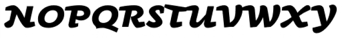 Agarsky Basic Black Italic Font UPPERCASE