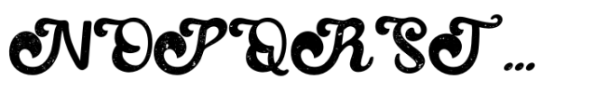 Agatha Louis Aged Font UPPERCASE