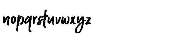 Agatha Mitchellin Font LOWERCASE