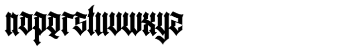 Agathiqy Font LOWERCASE