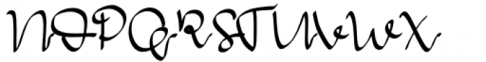 Agathsya Regular Font UPPERCASE