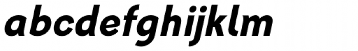 Agave Bold Italic Font LOWERCASE