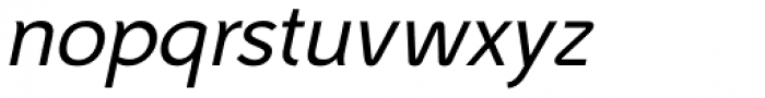 Agave Italic Font LOWERCASE