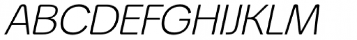 Agave Light Italic Font UPPERCASE