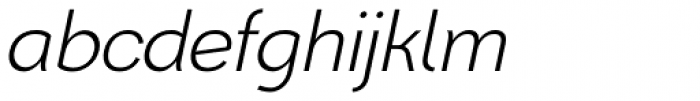 Agave Light Italic Font LOWERCASE